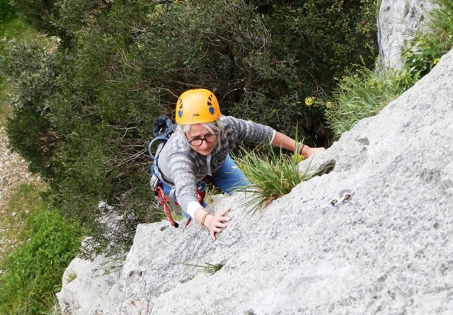 Subiendo para bajar en rappel